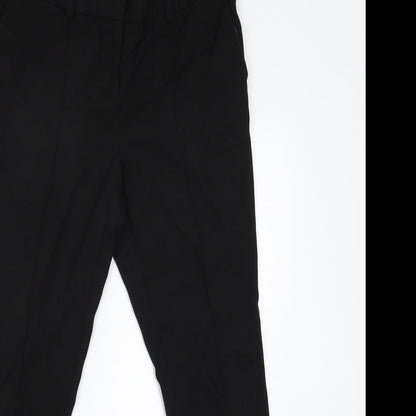 Womens UK Size 8 NEXT Regular Fit  Black Trousers