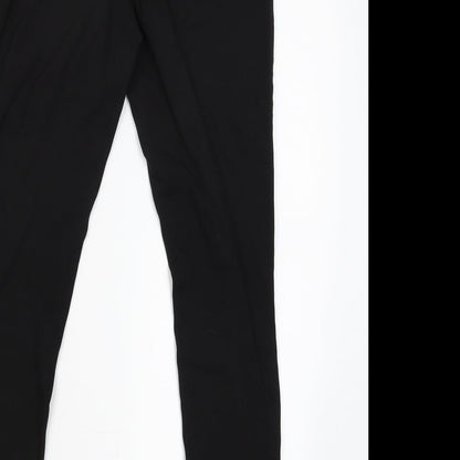Womens UK Size 8 NEXT Regular Fit  Black Trousers