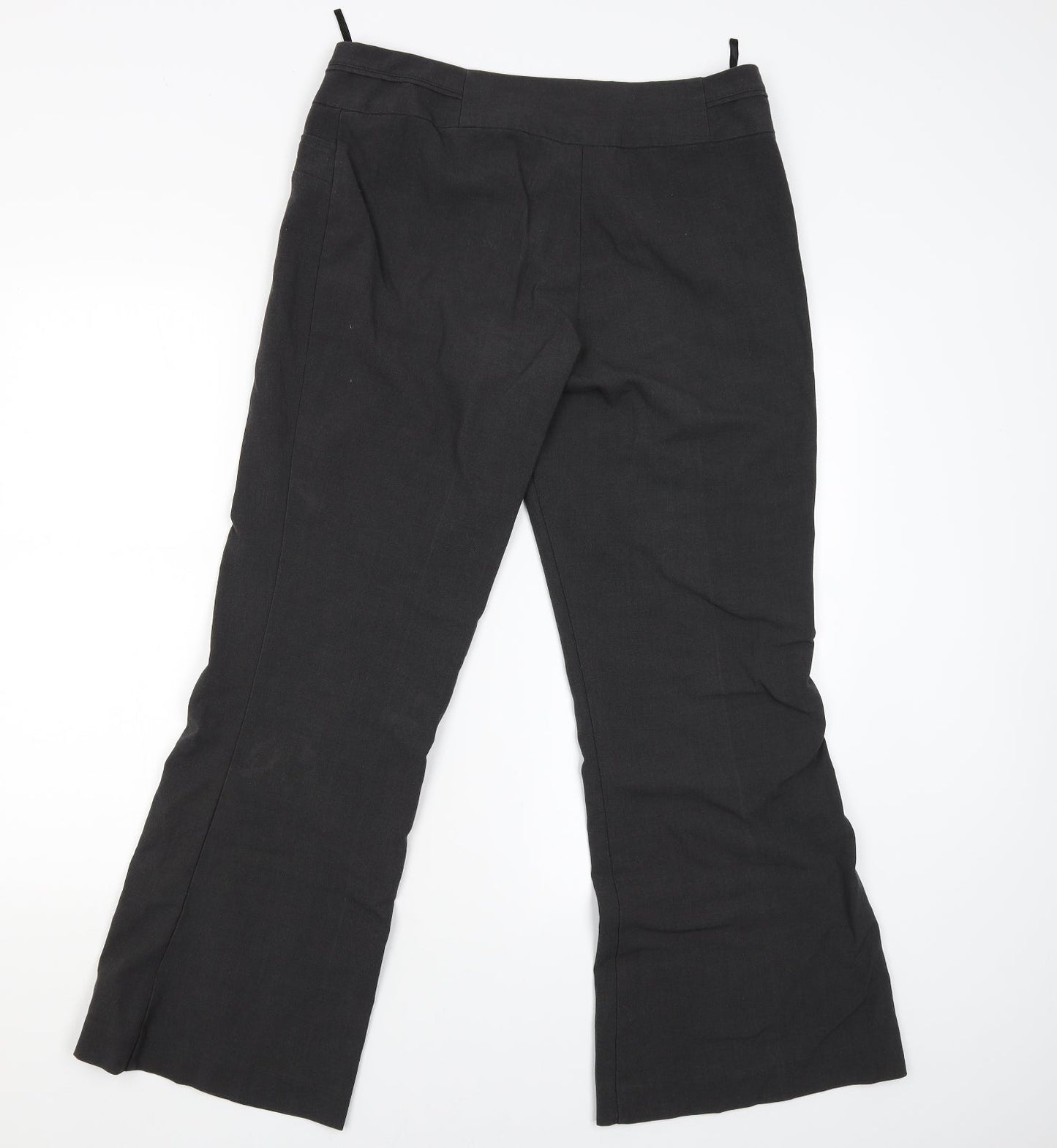 New Look Womens Grey   Trousers  Size 14 L27 in