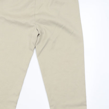 Slimmia Womens Beige   Trousers  Size 16 L24 in