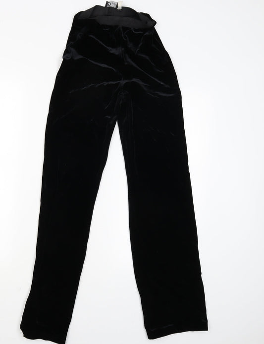 O Zone  Womens Black   Jogger Trousers Size 10 L31 in