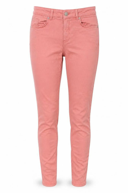 Womens UK Size 12 Oasis Regular Fit Skinny Pink Jeans