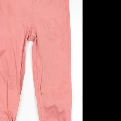 Oasis Womens Pink   Skinny Jeans Size 12 L26 in