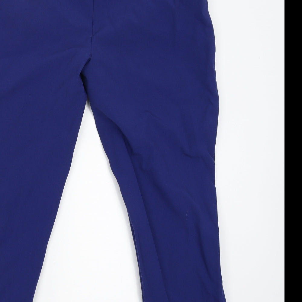 Womens UK Size 12 NEXT Regular Fit Jegging Blue Trousers