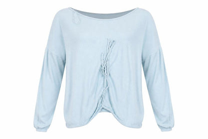 Womens UK Size XL Time To Dream Blue Pullover Jumper