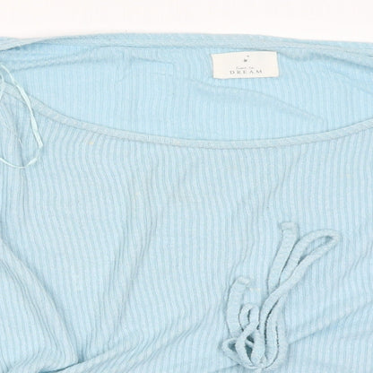 Womens UK Size XL Time To Dream Blue Pullover Jumper