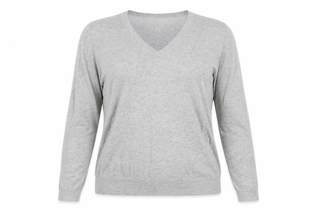Womens UK Size 14 F&F Grey Pullover Jumper