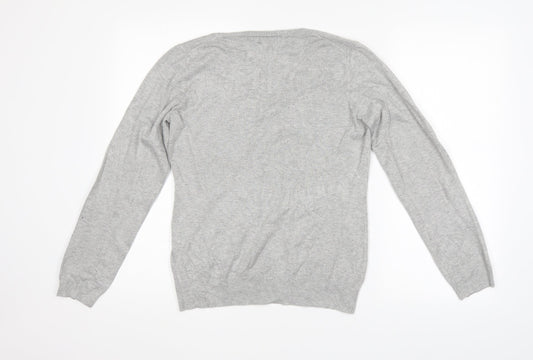 F&F Womens Grey   Pullover Jumper Size 14