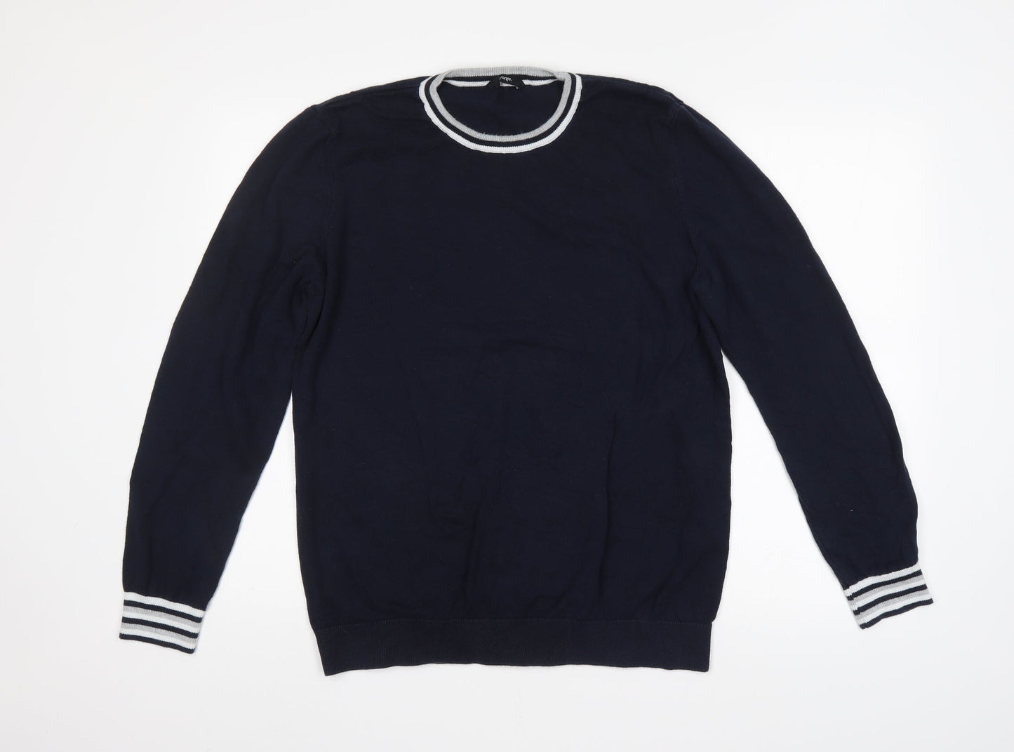 George Mens Blue   Pullover Jumper