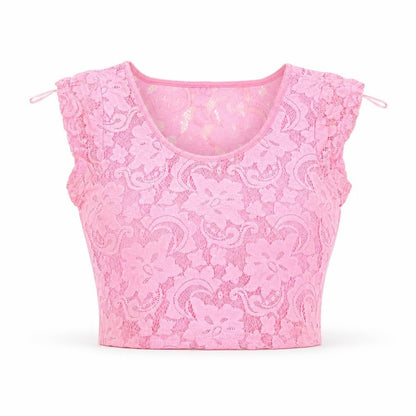 Womens UK Size 6 Select Pink Cropped Tank