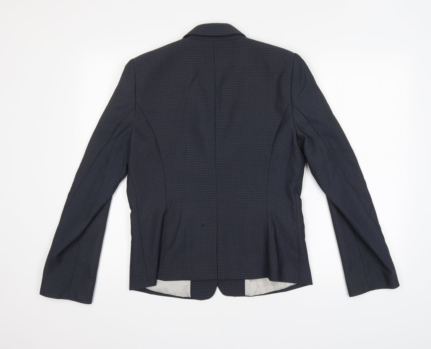 NEXT Womens Grey Check  Jacket Suit Jacket Size 12