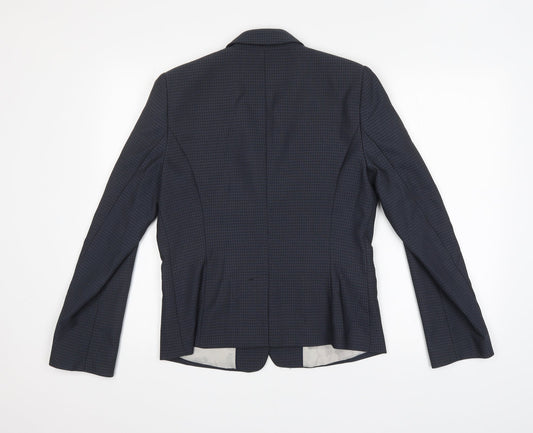 NEXT Womens Grey Check  Jacket Suit Jacket Size 12