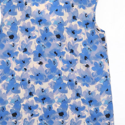 Womens UK Size  Preworn Blue Basic Blouse