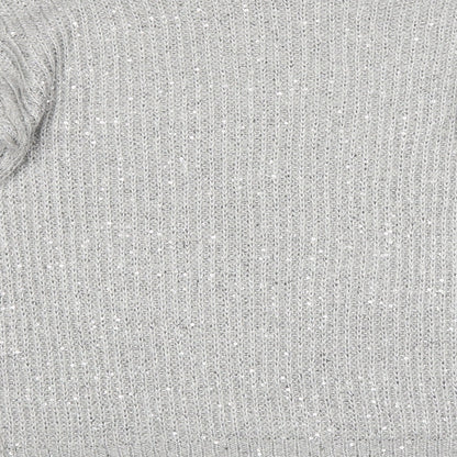 Womens UK Size  Preworn Grey Pullover Jumper