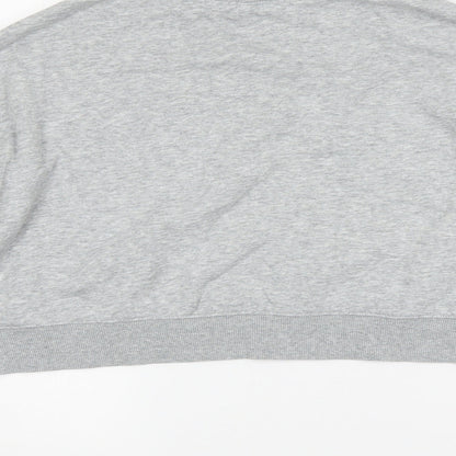 H&M Womens Grey   Pullover Sweatshirt Size S