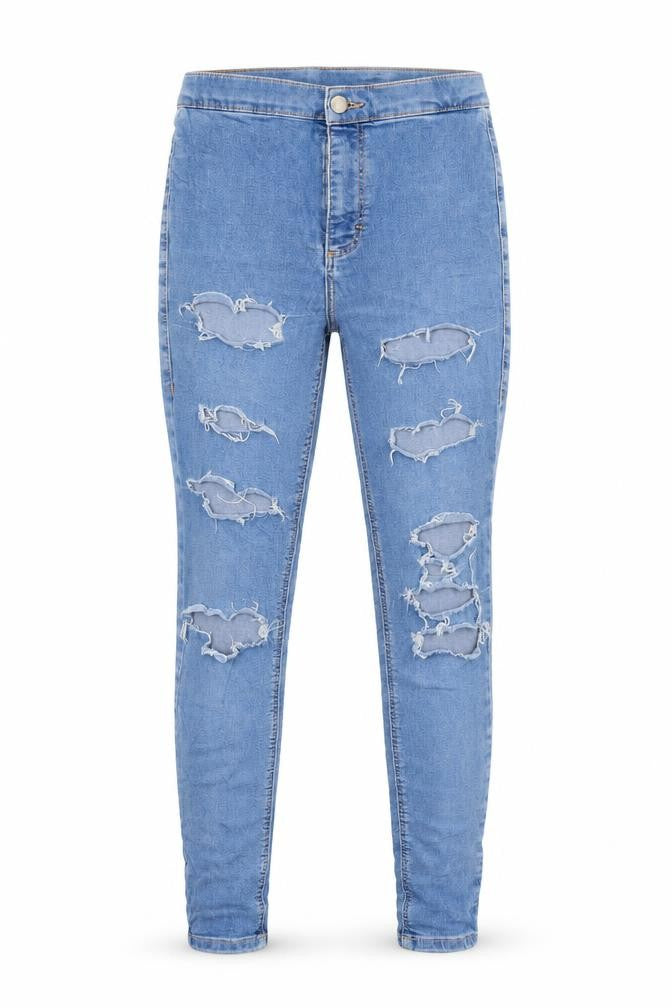 Womens UK Size 28 in Topshop  Jegging Blue Leggings