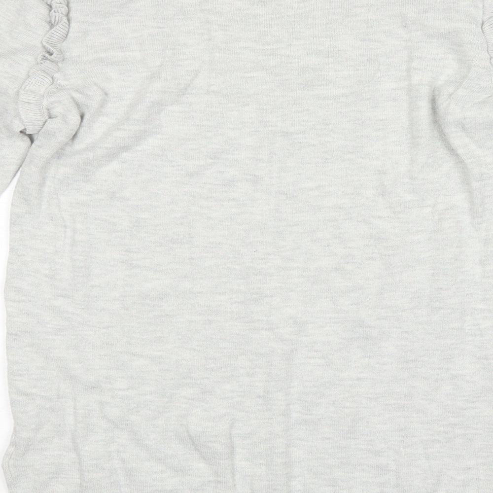 Womens UK Size 8 NEXT Grey Pullover Jumper