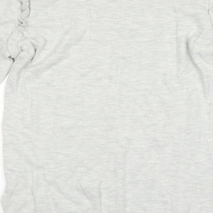 Womens UK Size 8 NEXT Grey Pullover Jumper