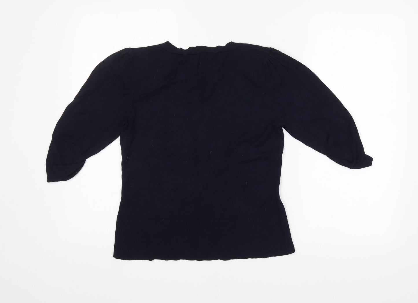 Womens UK Size  Preworn Blue Pullover Jumper