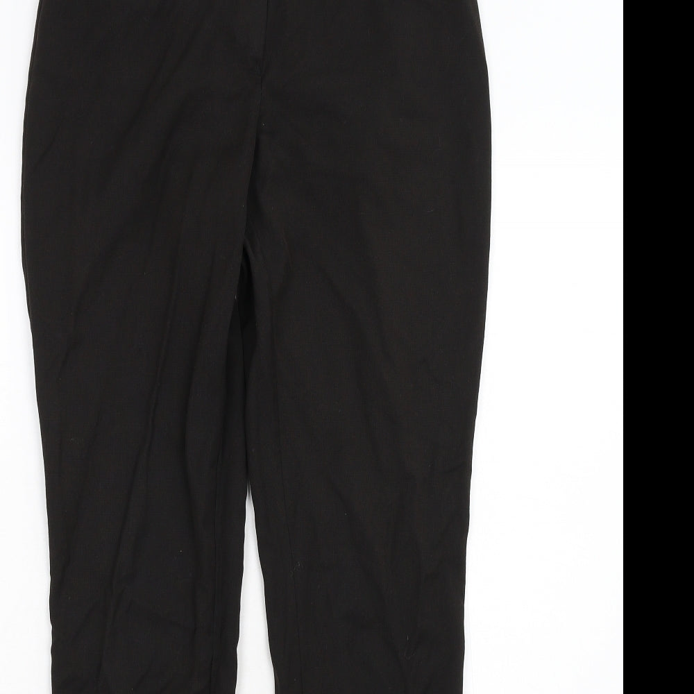 Womens UK Size 8 NEXT Regular Fit  Black Trousers