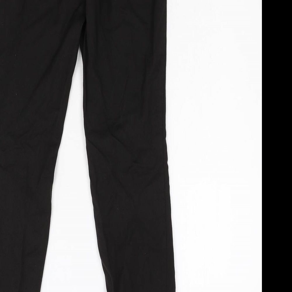 Womens UK Size 8 NEXT Regular Fit  Black Trousers