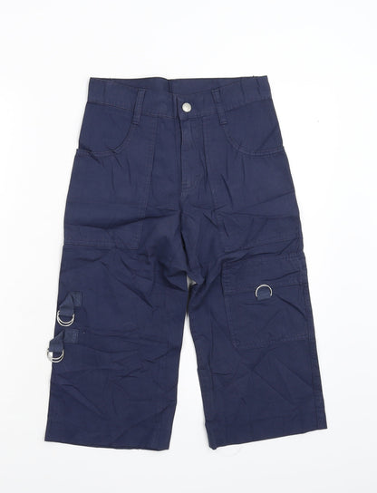 United Colors of Benetton Boys Blue   Cargo Shorts Size L