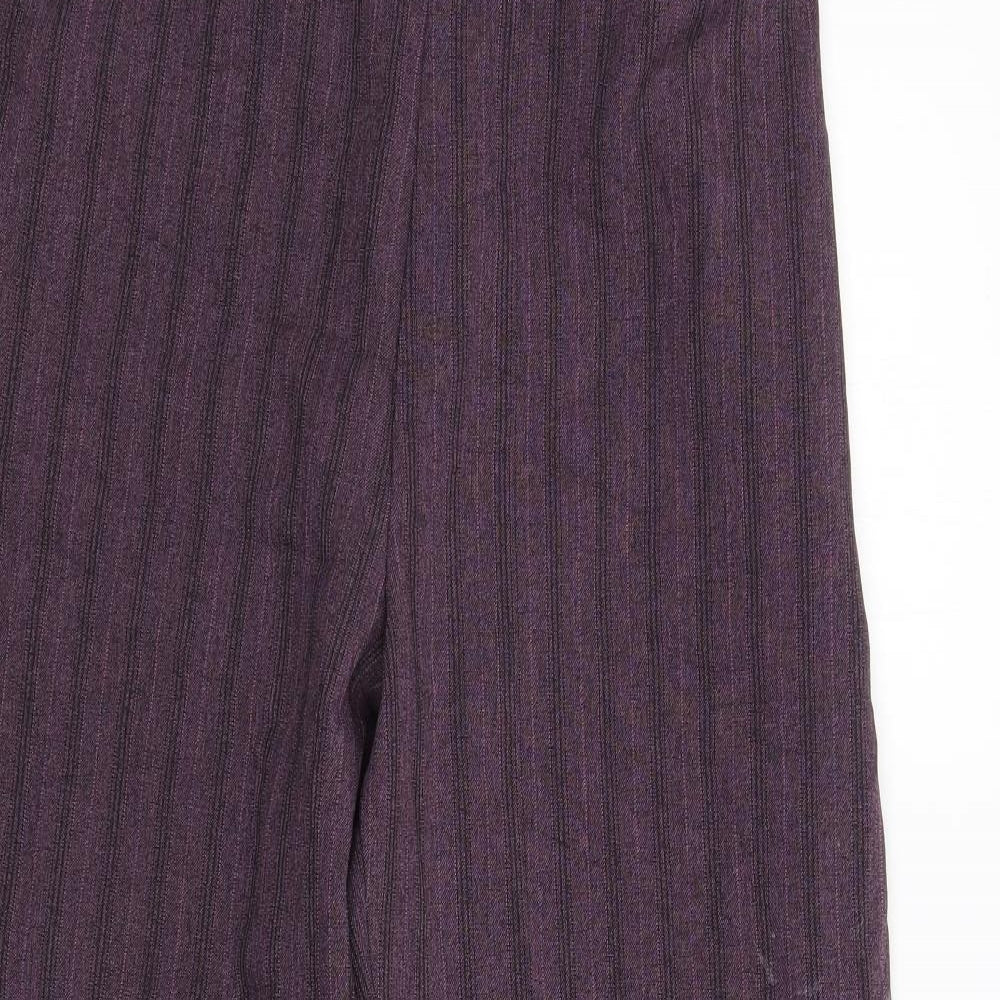 Womens UK Size 20 Afibel Regular Fit  Purple Trousers