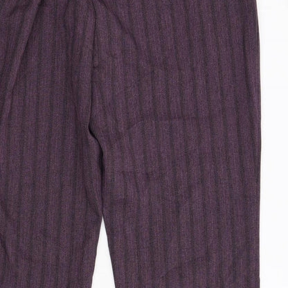 Womens UK Size 20 Afibel Regular Fit  Purple Trousers