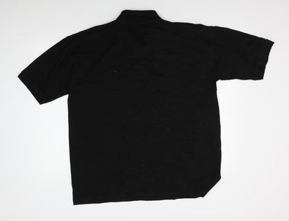 Orn Mens Black    Polo Size XL