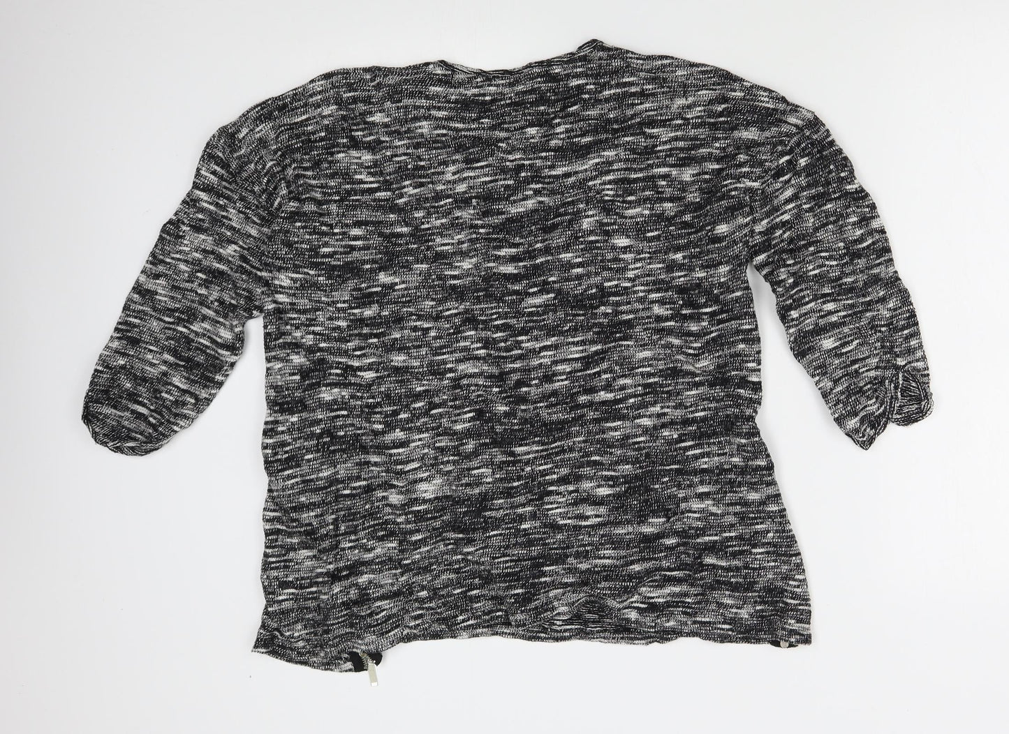 Womens UK Size 16 Peacocks Grey Pullover Jumper