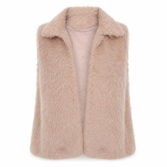 Womens UK Size 14 Boohoo Pink Gilet