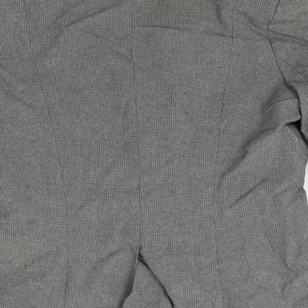 Atmosphere Womens Grey Check  Jacket Blazer Size 12