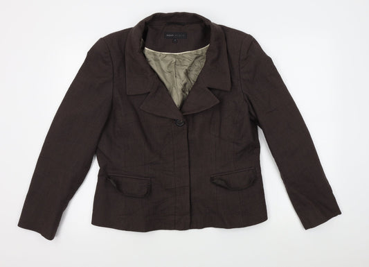 NEXT Womens Brown   Jacket Blazer Size 18