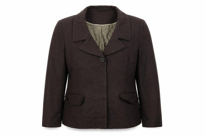 Womens UK Size 18 NEXT Regular Brown Blazer