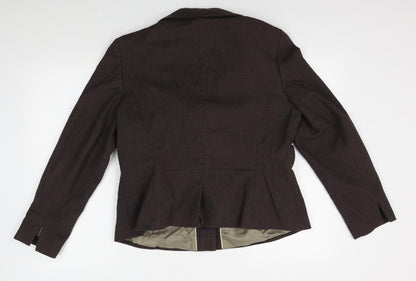 NEXT Womens Brown   Jacket Blazer Size 18