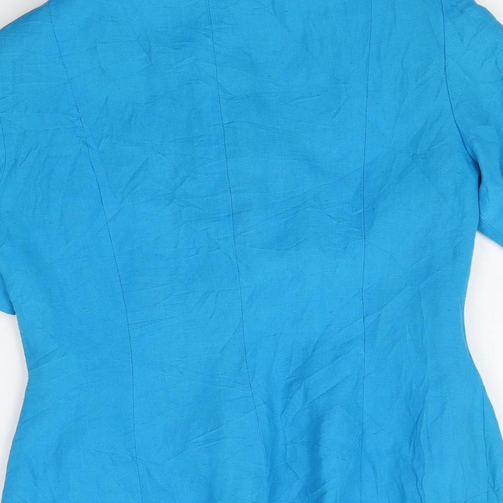 Wallis Womens Blue   Jacket Blazer Size 10