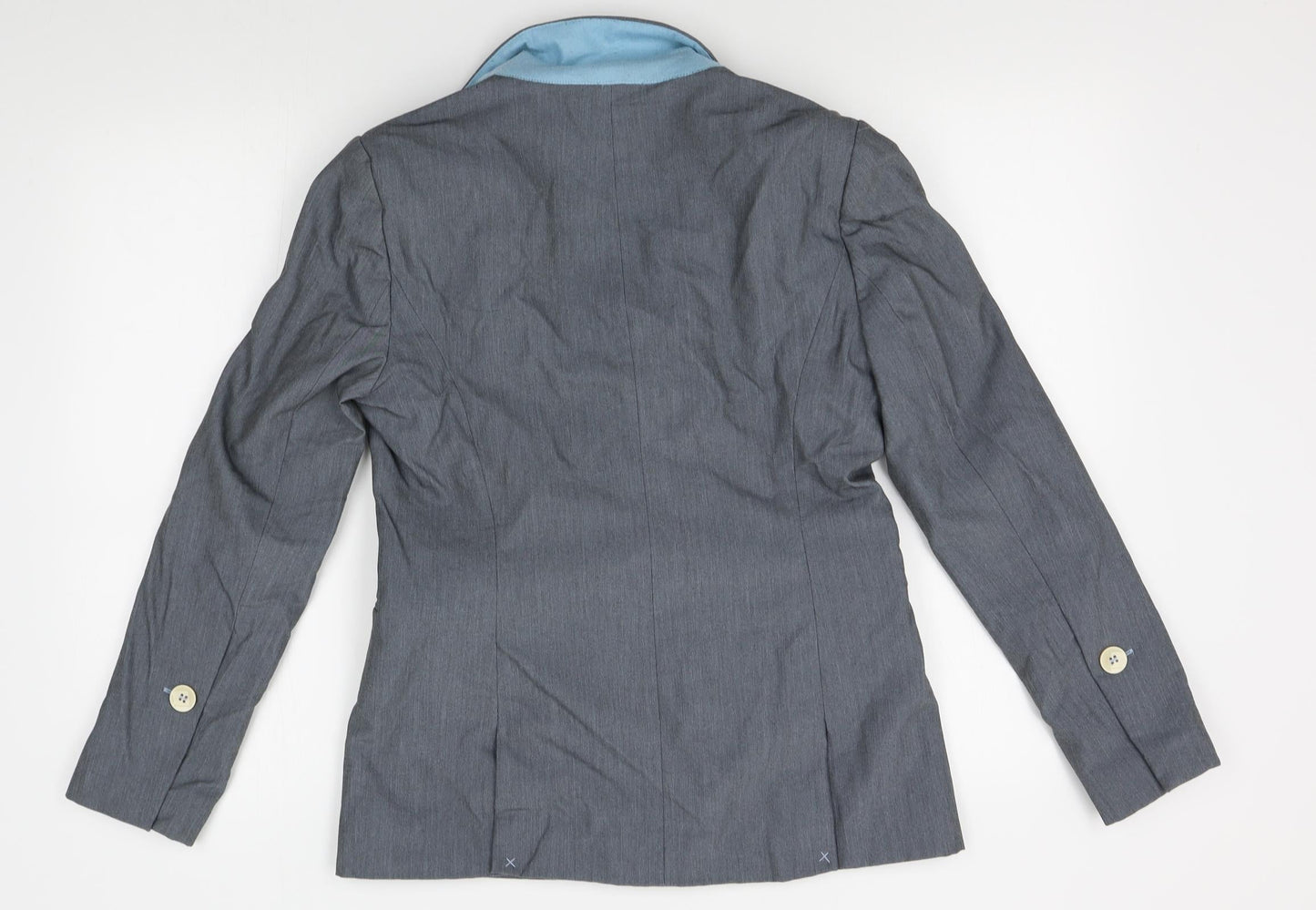 Topshop Womens Grey   Jacket Blazer Size 10
