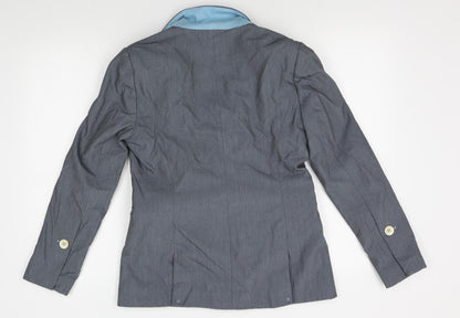 Topshop Womens Grey   Jacket Blazer Size 10