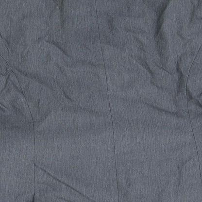 Topshop Womens Grey   Jacket Blazer Size 10