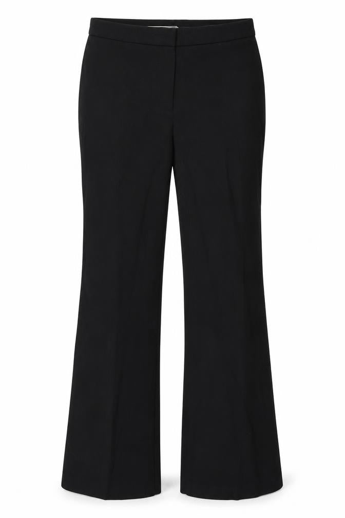 Womens UK Size 8 M&S Regular Fit  Black Trousers