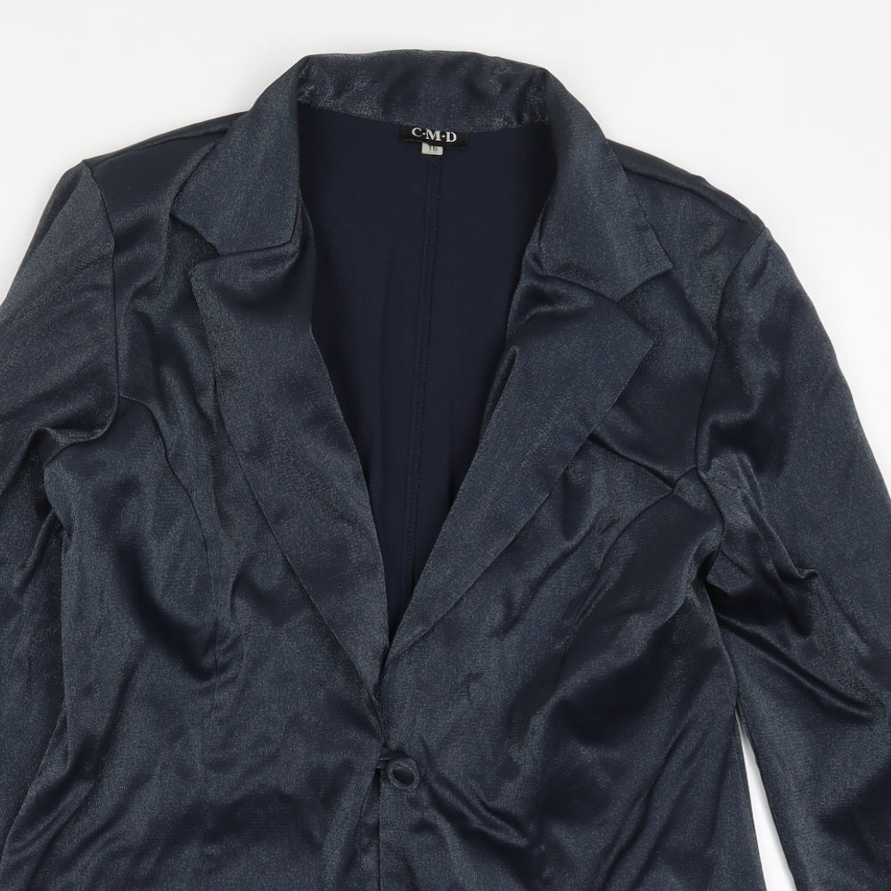 Womens UK Size 16 CMD Blue Jacket