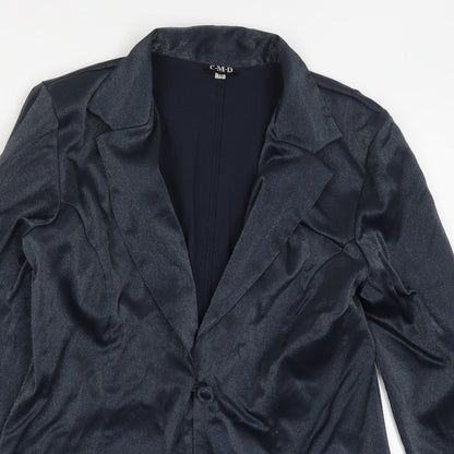 Womens UK Size 16 CMD Blue Jacket