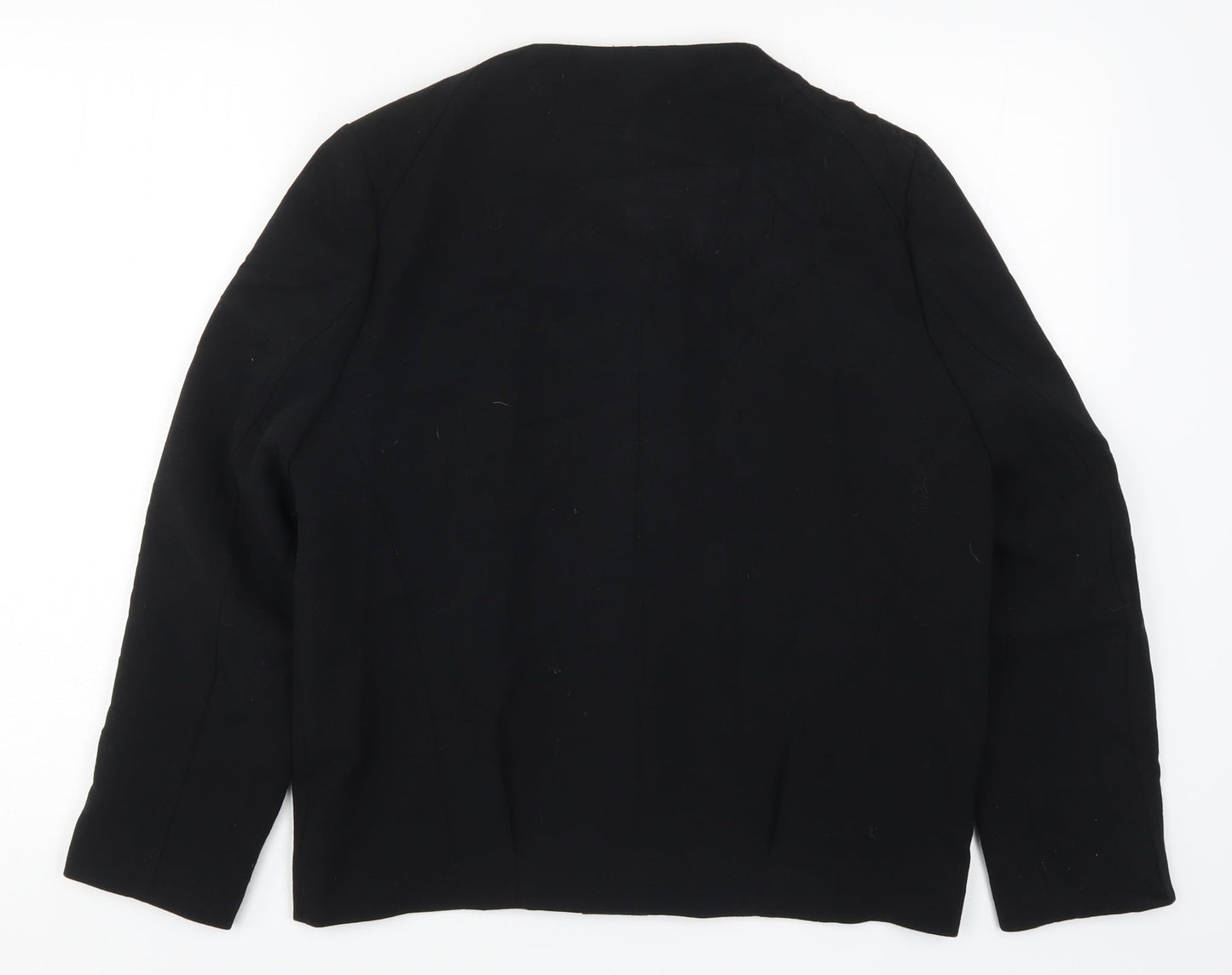 Womens UK Size 10 Topshop Black Jacket