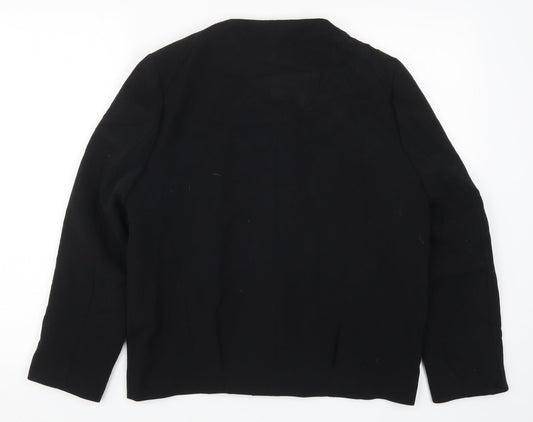 Womens UK Size 10 Topshop Black Jacket