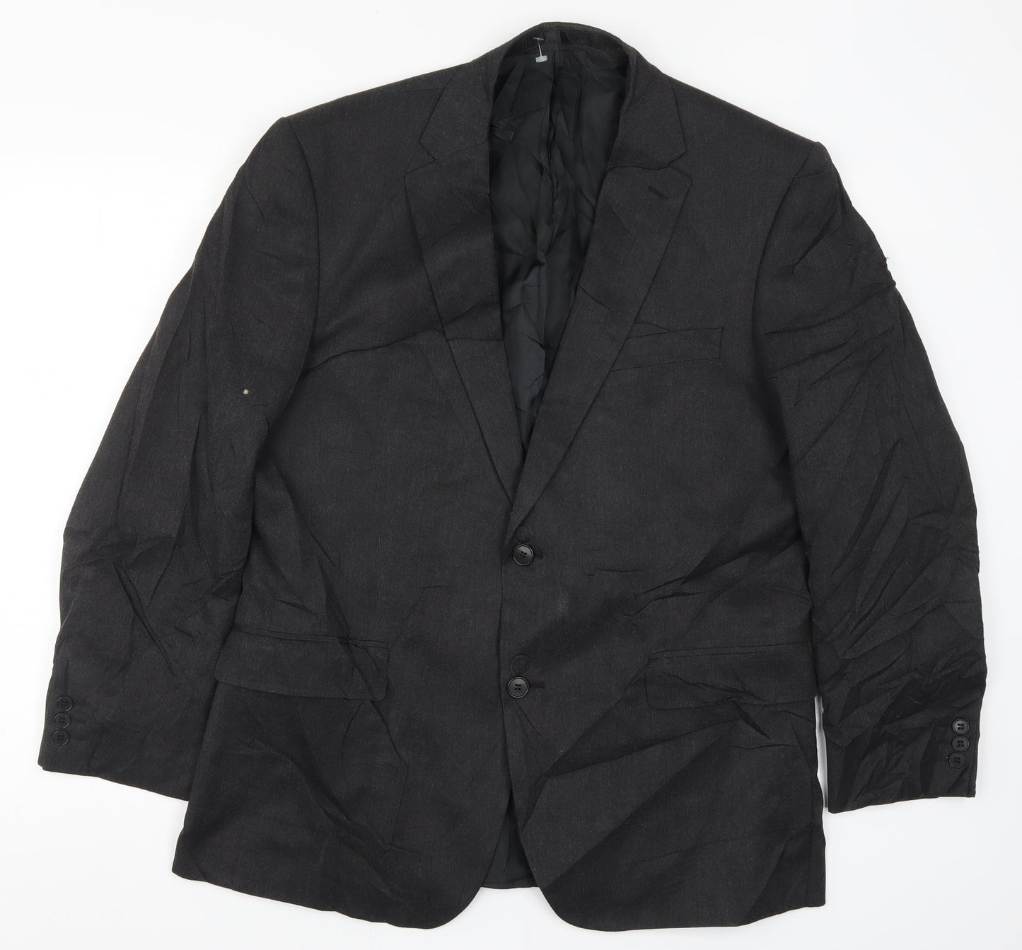 Mens UK Size 42 Karl Jackson Regular Grey Suit Jacket
