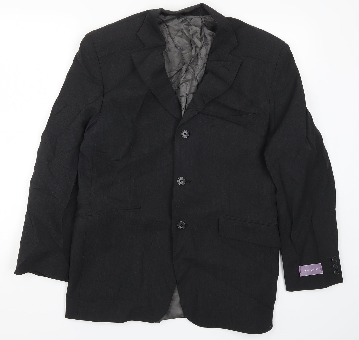 Mens UK Size 40 Marks and Spencer Regular Grey Suit Jacket