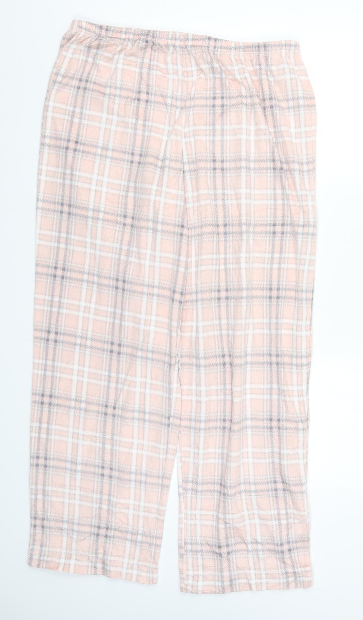 Womens UK Size L Marks and Spencer Regular Fit  Pink Trousers