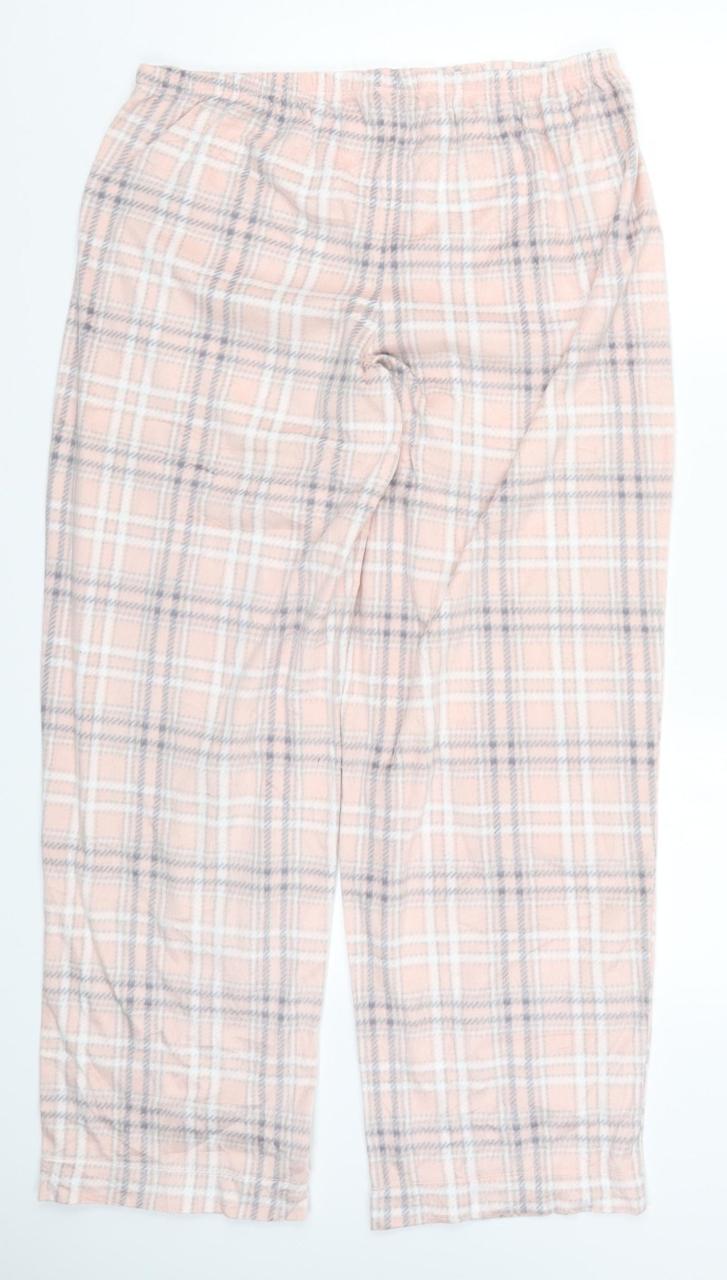 Womens UK Size L Marks and Spencer Regular Fit  Pink Trousers