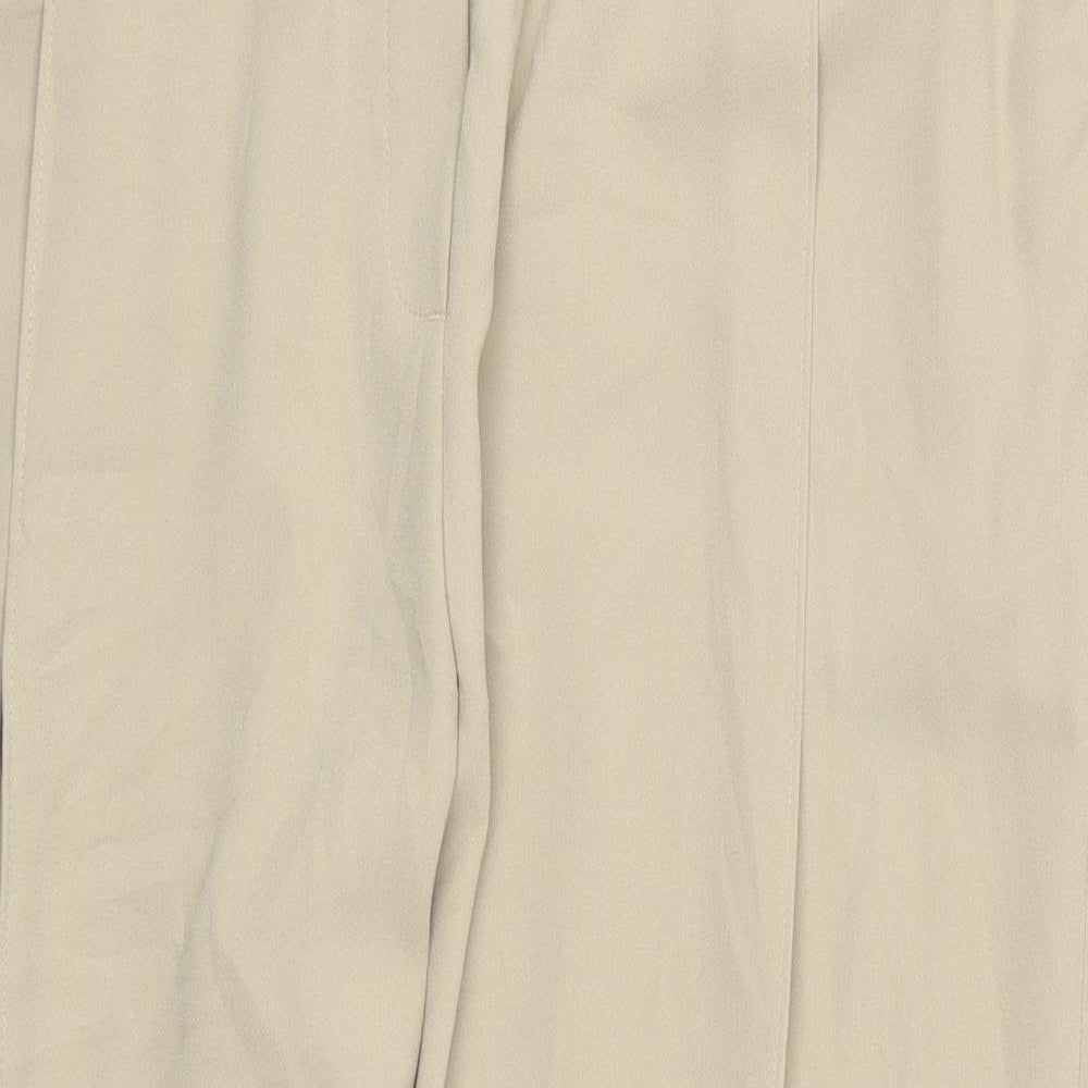 Womens UK Size 22 Marks and Spencer Regular Fit  Beige Trousers