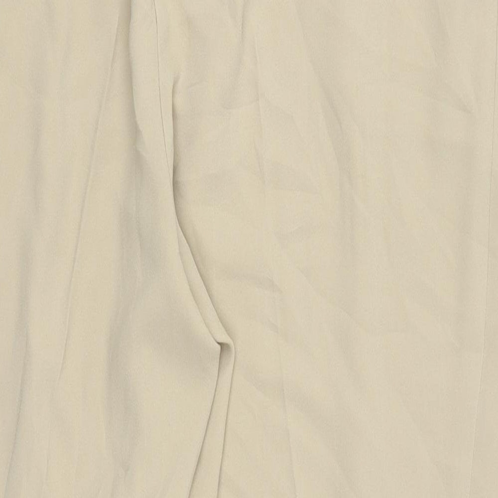 Womens UK Size 22 Marks and Spencer Regular Fit  Beige Trousers